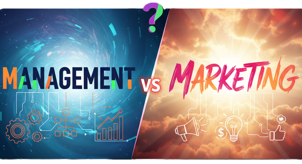 Social Media Management vs Social Media Marketing